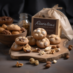 Biscuits à la saveur noisette